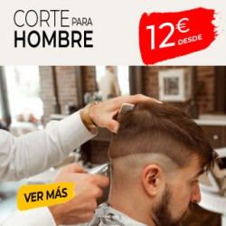 Corte de pelo hombre, Peluquería Sanaz en Azuqueca, Alovera