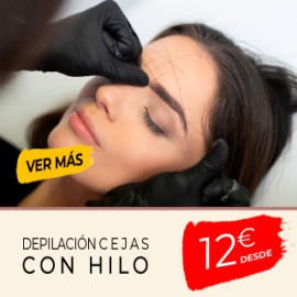 Depilación de cejas al hilo en Azuqueca, Villanueva